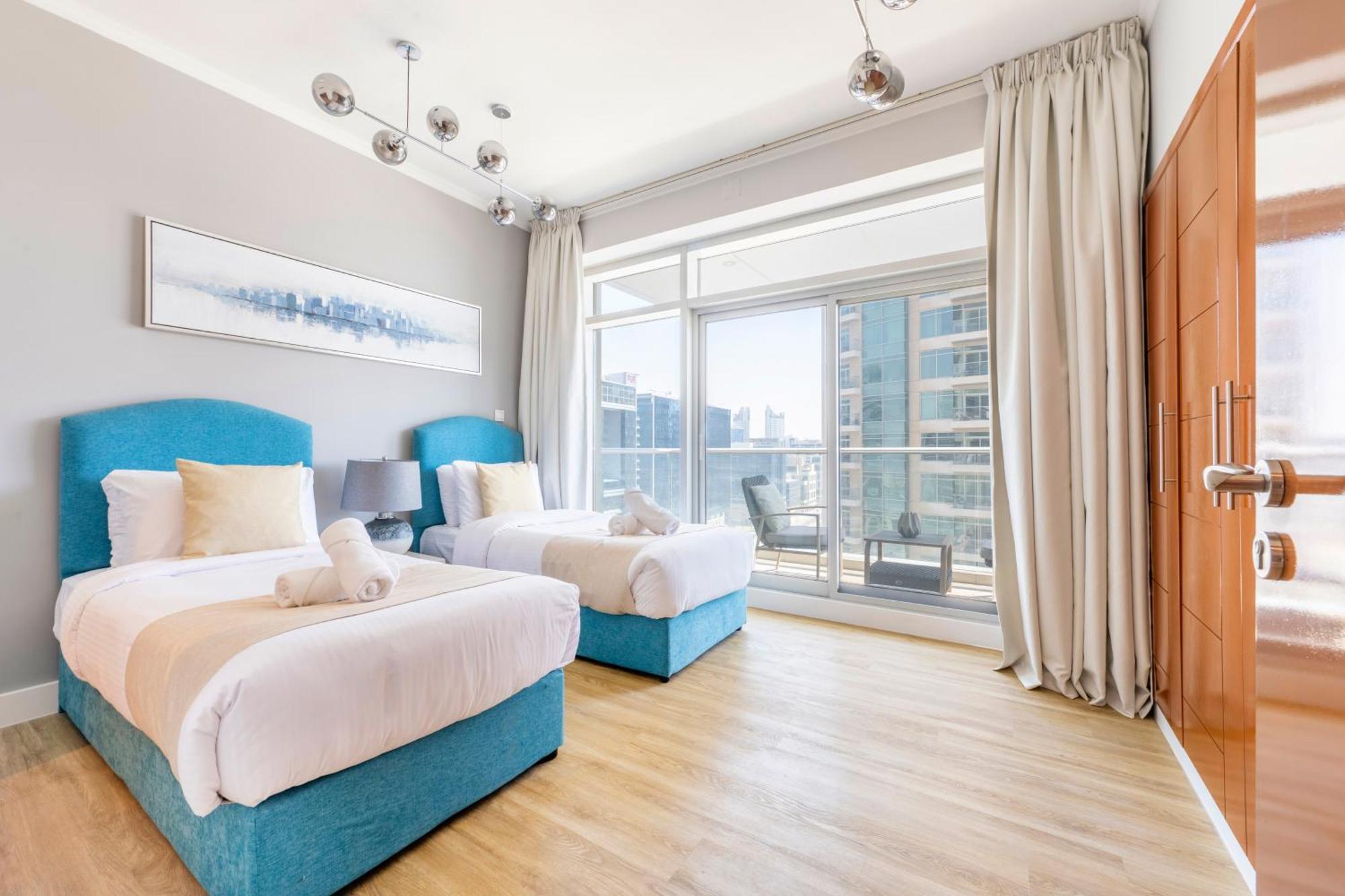 Appartamento Luxury Downtown 2br - 5 Min To Fountain - Full Burj Khalifa View *