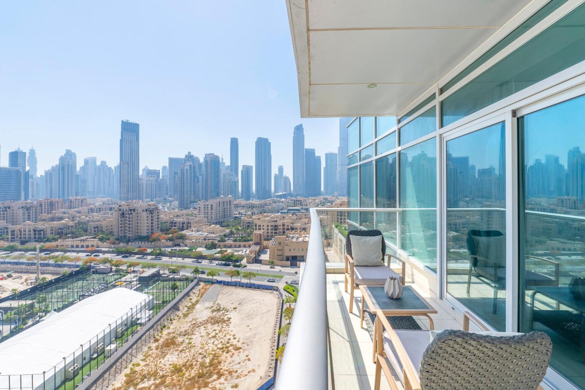 Luxury Downtown 2br - 5 Min To Fountain - Full Burj Khalifa View * Дубай