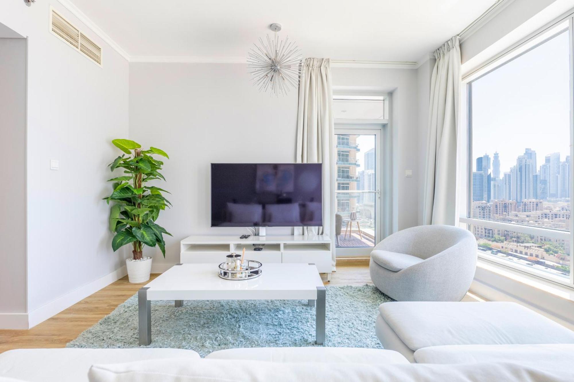 Luxury Downtown 2br - 5 Min To Fountain - Full Burj Khalifa View Апартаменти Дубай